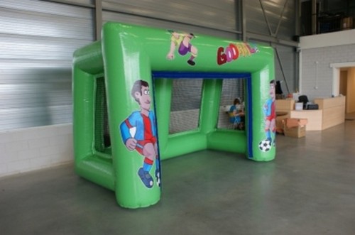 Voetbalgoal opblaasbaar